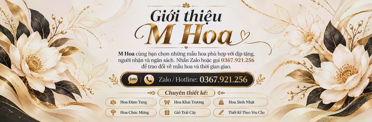 Ảnh bìa Shop hoa tươi Phường An Nhơn - Hoa đẹp theo ý bạn